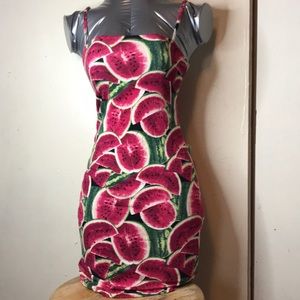 Watermelon print dress